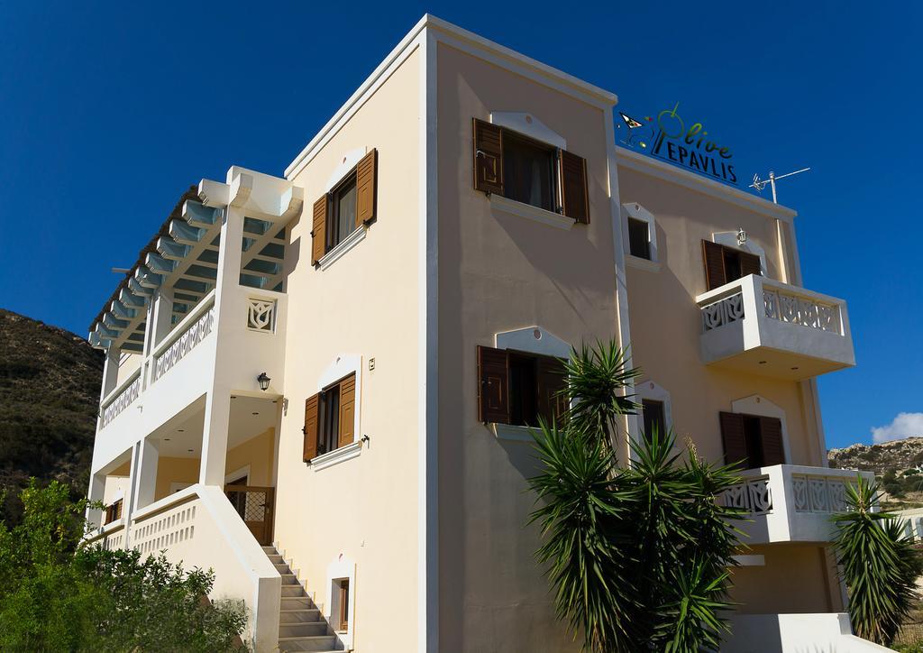 Olive Epavlis Apartment การ์ปาตอส ภายนอก รูปภาพ